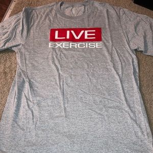 Men’s Gray Fitness Gear Short Sleeve Tee